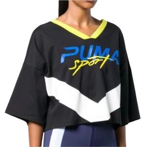 3/$25 🙌🏼 Puma Xtreme Sport V-Necm Cropped Tee Large